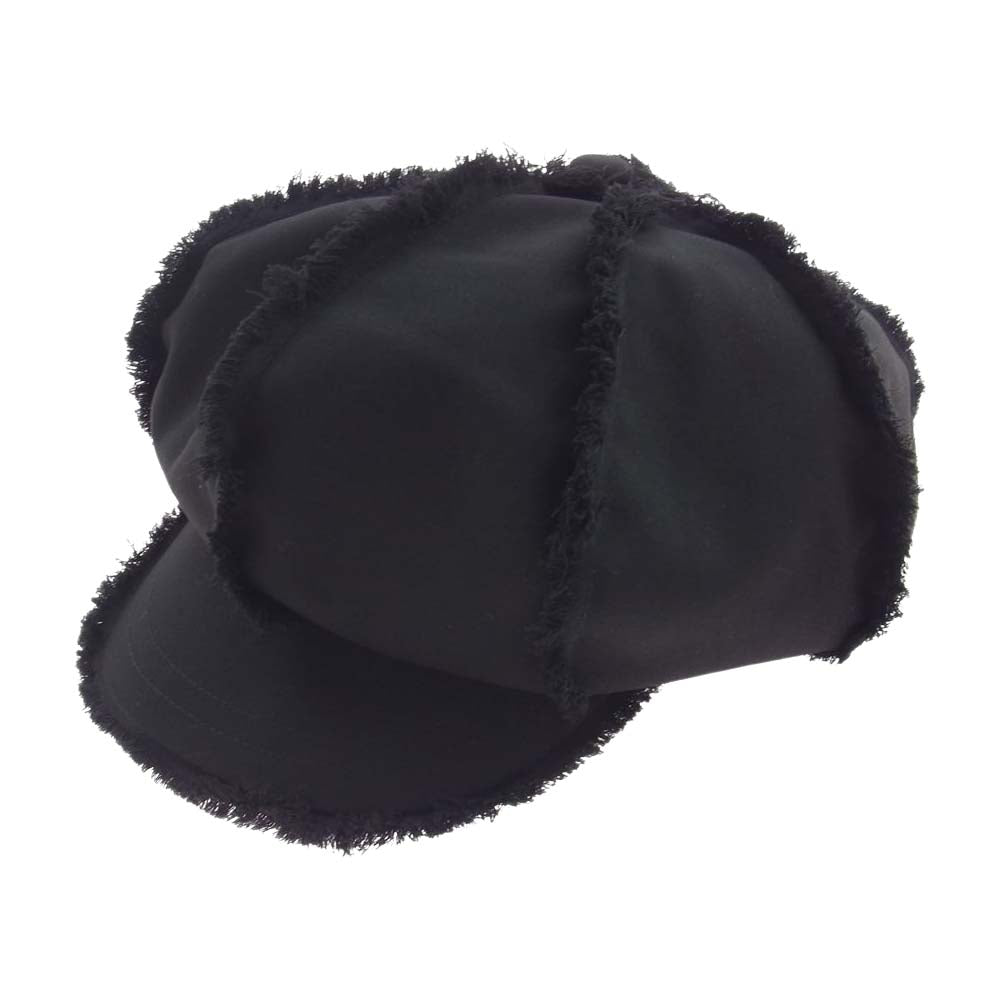 Yohji Yamamoto ヨウジヤマモト UT-H21-912 s’yte サイト キャスケット 帽子 ブラック系【中古】
