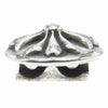 CHROME HEARTS クロムハーツ（原本有） HAIRBAND CROSS CHクロス クロスボールボタン ヘアゴム コンチョ シルバー系【中古】