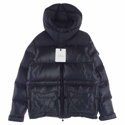 MONCLER モンクレール H20911A00255 国内正規品 MASAYA マヤサ ダウン ジャケット ダークネイビー系 4【極上美品】【中古】