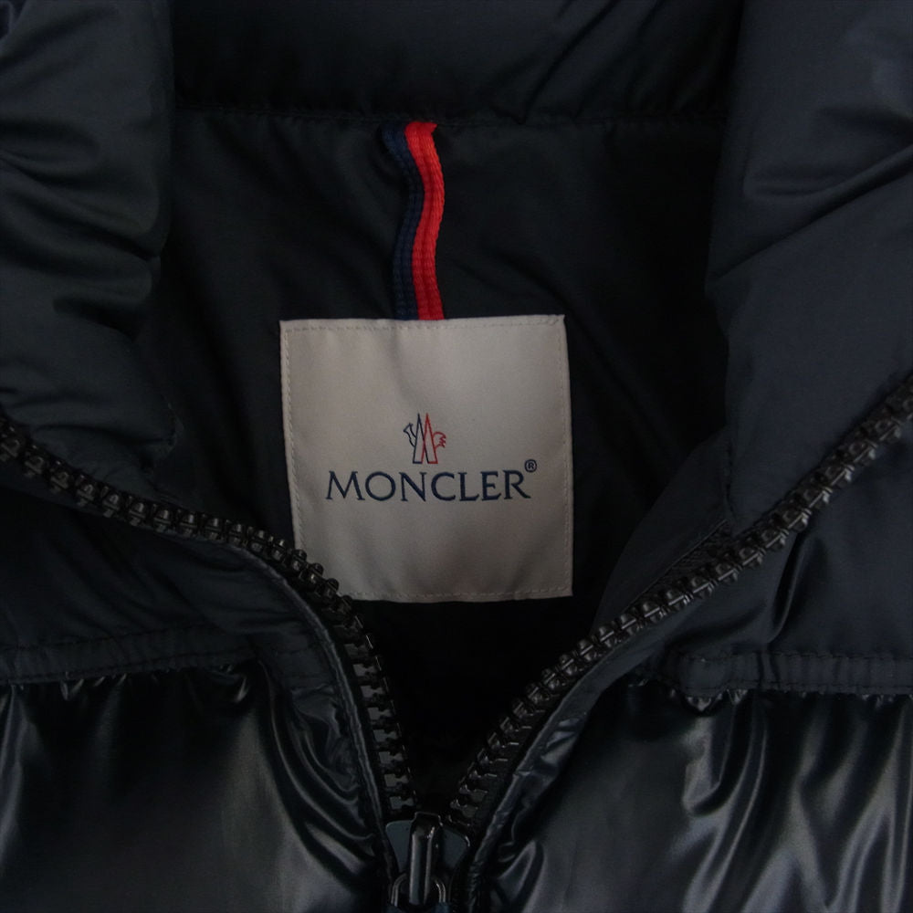 MONCLER モンクレール H20911A00255 国内正規品 MASAYA マヤサ ダウン ジャケット ダークネイビー系 4【極上美品】【中古】