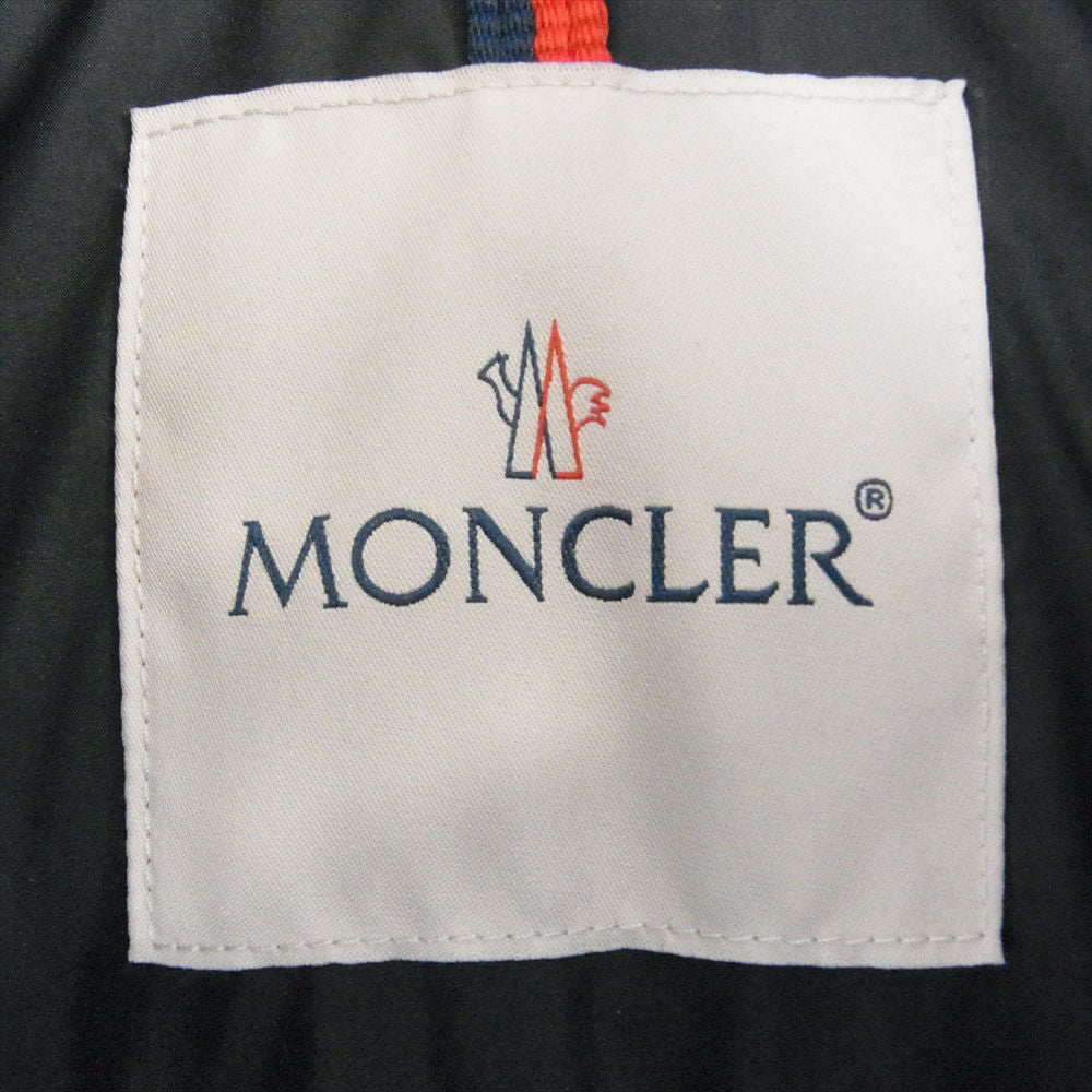 MONCLER モンクレール H20911A00255 国内正規品 MASAYA マヤサ ダウン ジャケット ダークネイビー系 4【極上美品】【中古】
