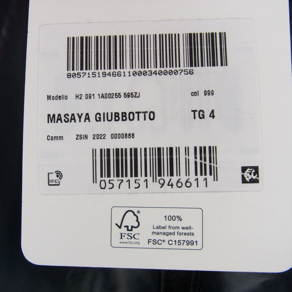 MONCLER モンクレール H20911A00255 国内正規品 MASAYA マヤサ ダウン ジャケット ダークネイビー系 4【極上美品】【中古】