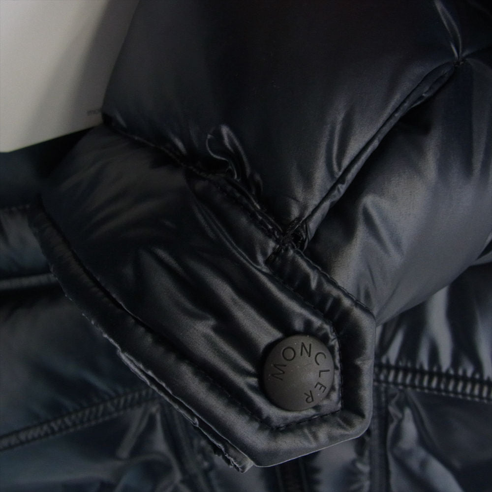 MONCLER モンクレール H20911A00255 国内正規品 MASAYA マヤサ ダウン ジャケット ダークネイビー系 4【極上美品】【中古】