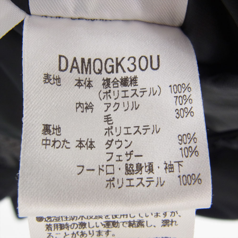 DESCENTE デサント DAMQGK30U ALLTERRAIN オルテライン MIZUSAWA DOWN MOUNTAINEER 水沢ダウン マウンテニア ダウン ジャケット ブラック系 LP:L【中古】