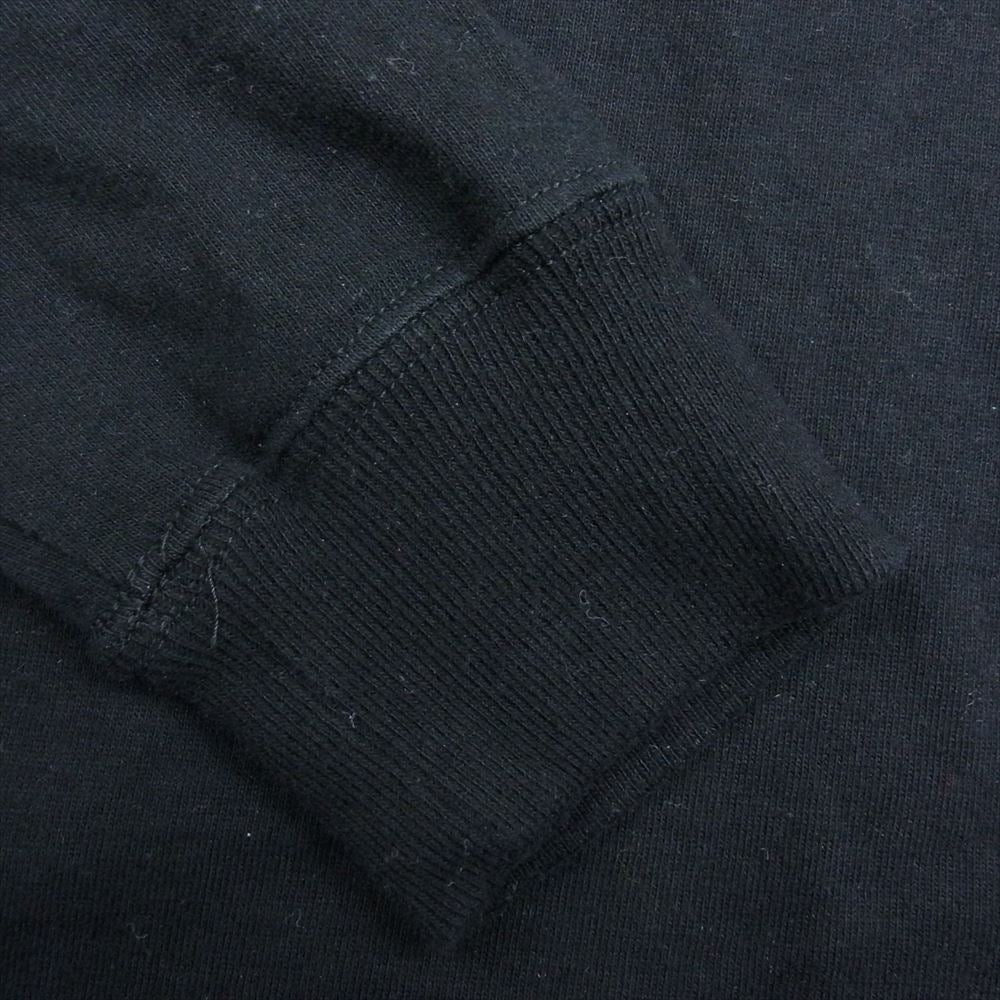 シークエル TEAM SEQUEL チーム シークエル ポケット ロングスリーブ Tシャツ ロンT ブラック系 S【中古】