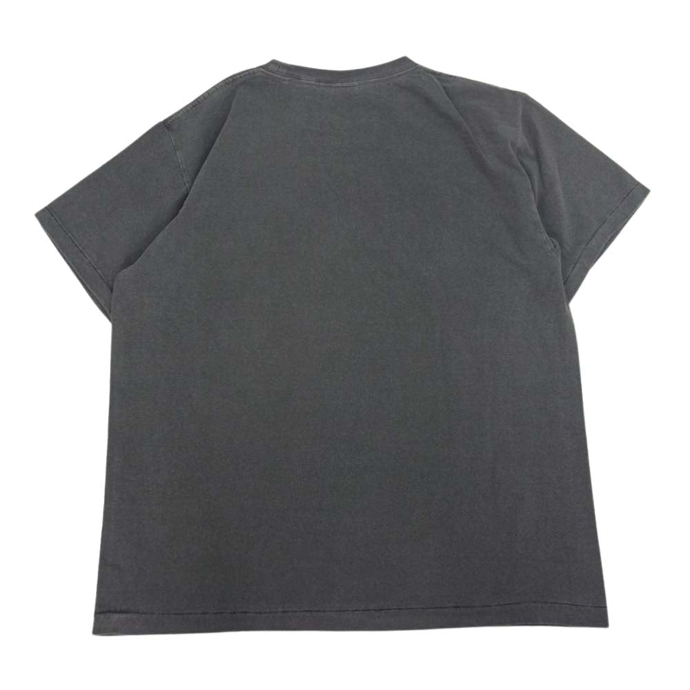 STANDARD CALIFORNIA スタンダードカリフォルニア SD SMALL LOGO TEE 加工 ロゴ クルーネック Tシャツ グレー系 M【極上美品】【中古】