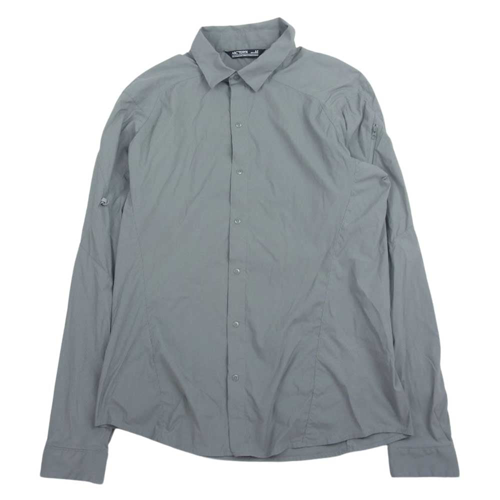 ARC'TERYX アークテリクス Elaho LS Shirt イラオ 長袖 シャツ グレー系 S【中古】