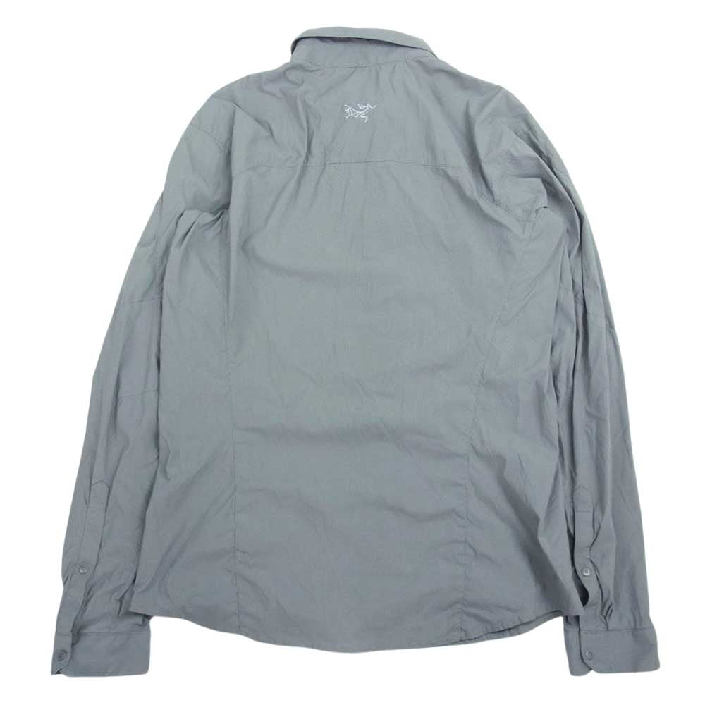 ARC'TERYX アークテリクス Elaho LS Shirt イラオ 長袖 シャツ グレー系 S【中古】