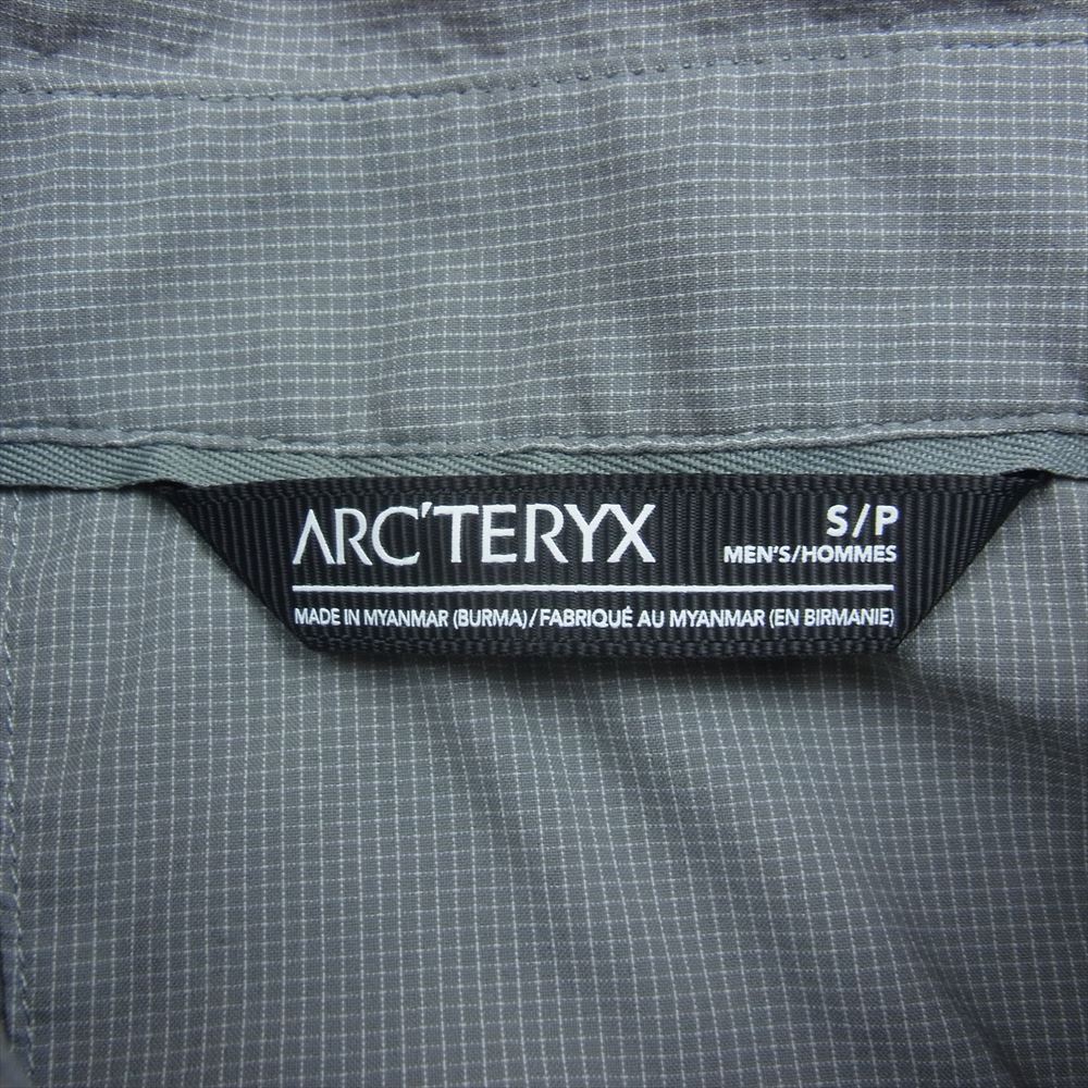 ARC'TERYX アークテリクス Elaho LS Shirt イラオ 長袖 シャツ グレー系 S【中古】