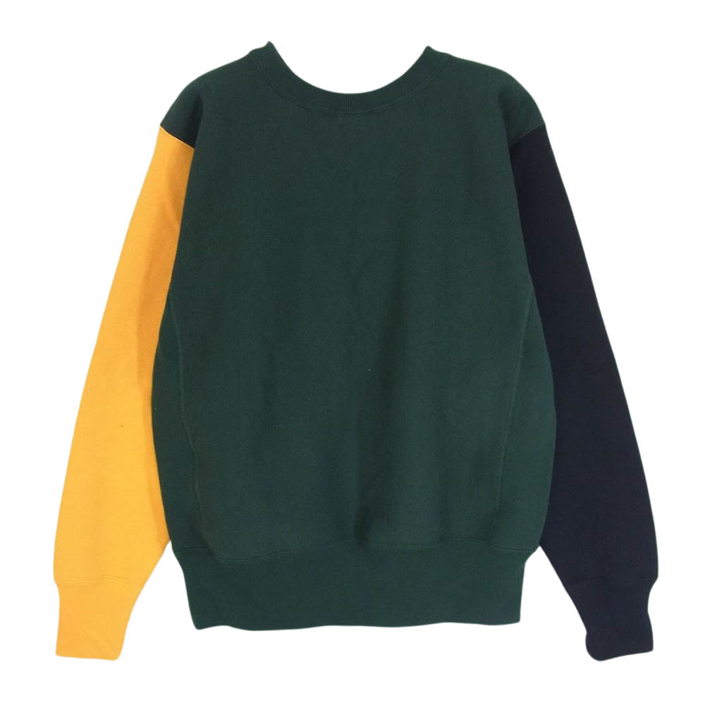 Champion チャンピオン C3-S008 REVERS WEAVE CREW NECK SWEAT リバースウィーブ クルーネック スウェット グリーン系 グリーン系 M【極上美品】【中古】