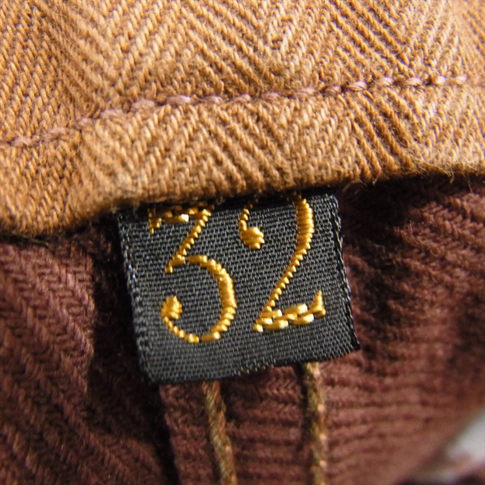 FREEWHEELERS フリーホイーラーズ AVIATORS TROUSERS アビエーターズ トラウザース ミリタリー パンツ ブラウン系 32【中古】