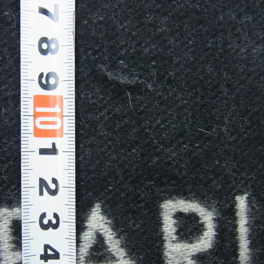 LOUIS VUITTON ルイ・ヴィトン M71040 モノグラム カシミヤ エシャルプ レイキャビック ストール マフラー ブラック系【中古】