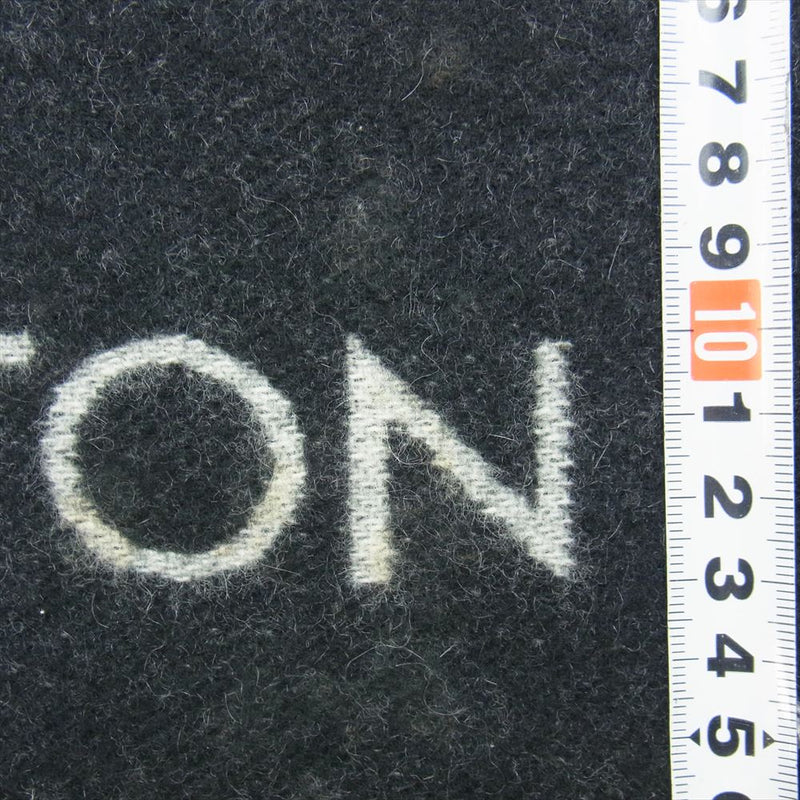 LOUIS VUITTON ルイ・ヴィトン M71040 モノグラム カシミヤ エシャルプ レイキャビック ストール マフラー ブラック系【中古】