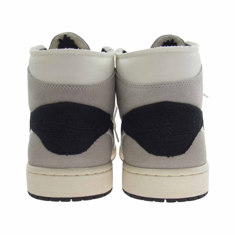 NIKE ナイキ DZ4136-002 Air Jordan 1 AJ1 Mid SE Craft Cement Grey エアジョーダン1 ミッド スニーカー ホワイト系 グレー系 28cm【美品】【中古】
