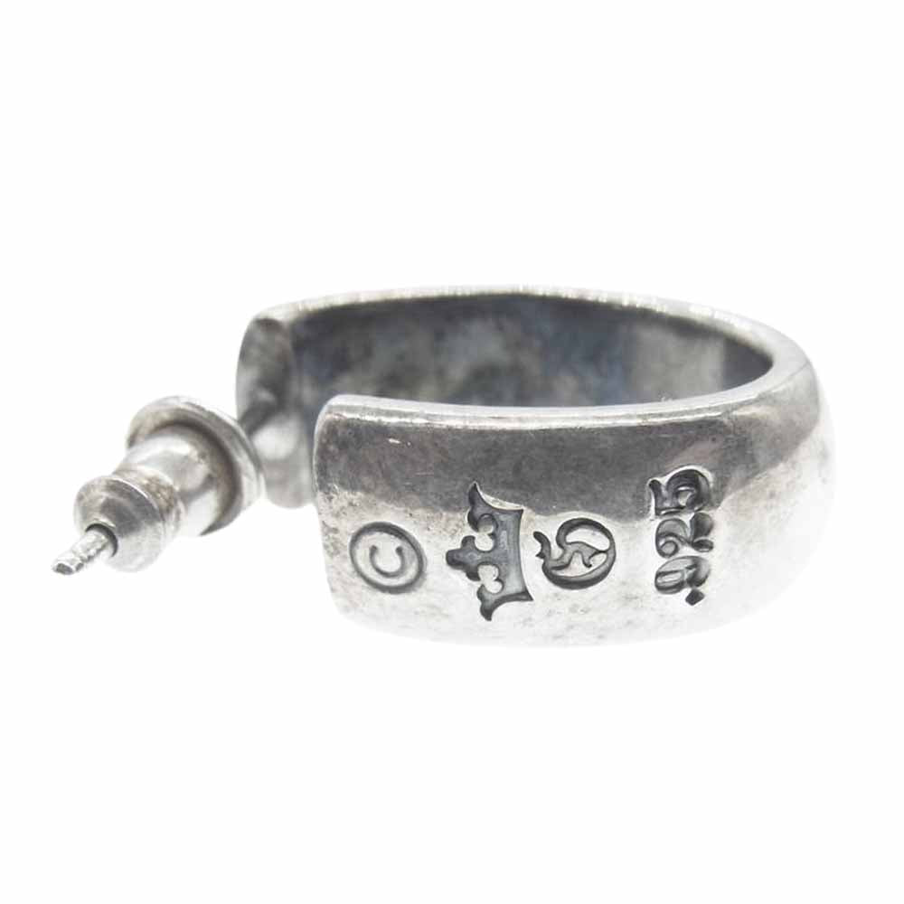 GABOR ガボール GABORATORY ガボラトリーホールディング ER-09 H.W.O pierce Gothic cross ヘビー ワイド オーバル ピアス ゴシック クロス シルバー系【中古】