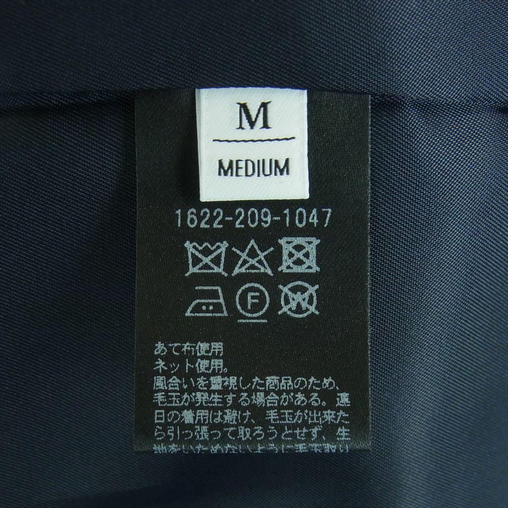 UNITED ARROWS ユナイテッドアローズ 1622-209-1047 BEAUTY&YOUTH ビューティーアンドユース 毛ブレンド ダブル テーラード ジャケット 金ボタン 紺ブレザー ダークネイビー系 M【中古】