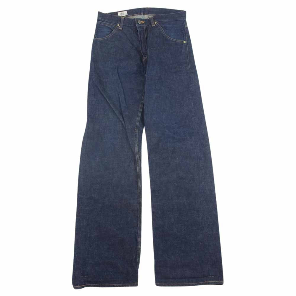 RUDE GALLERY BLACK REBEL ルードギャラリーブラックレーベル シンチバッグ デニム パンツ インディゴブルー系 W28【中古】