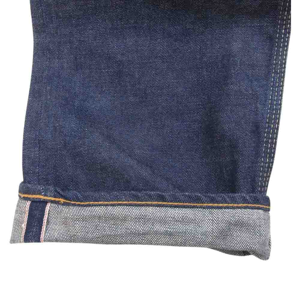 RUDE GALLERY BLACK REBEL ルードギャラリーブラックレーベル シンチバッグ デニム パンツ インディゴブルー系 W28【中古】