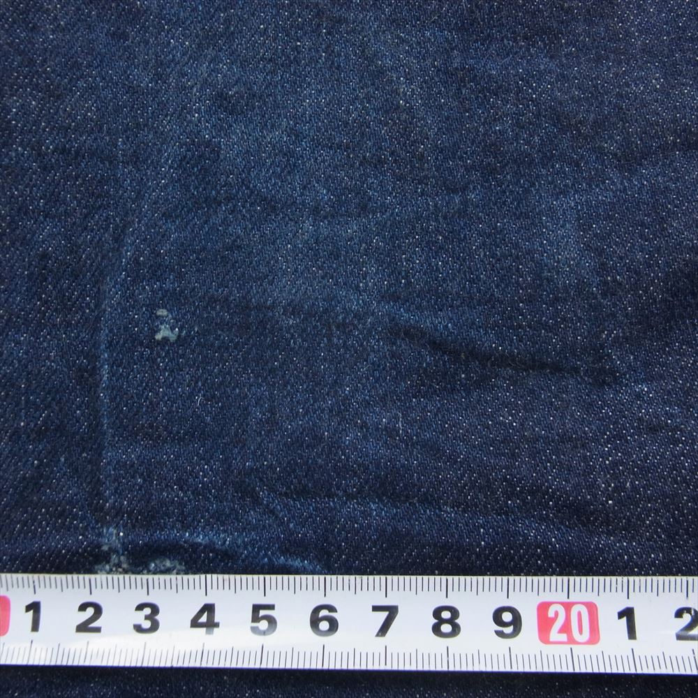 RUDE GALLERY BLACK REBEL ルードギャラリーブラックレーベル シンチバッグ デニム パンツ インディゴブルー系 W28【中古】