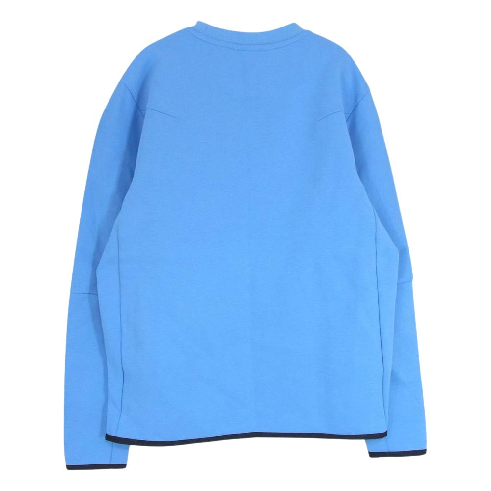 NIKE ナイキ CU4506-496 TECH FLEECE CREW テックフリース スウェット ブルー系 L【美品】【中古】