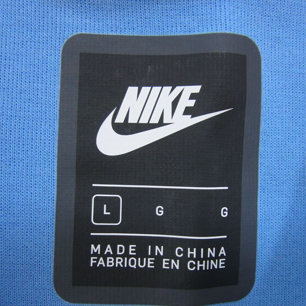 NIKE ナイキ CU4506-496 TECH FLEECE CREW テックフリース スウェット ブルー系 L【美品】【中古】