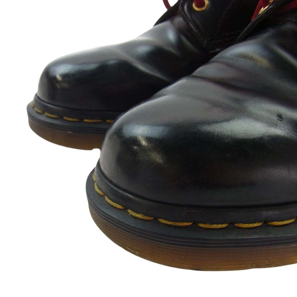 Dr.Martens ドクターマーチン 8ホール エイトホール レースアップ ブーツ ブラック系 UK9【中古】