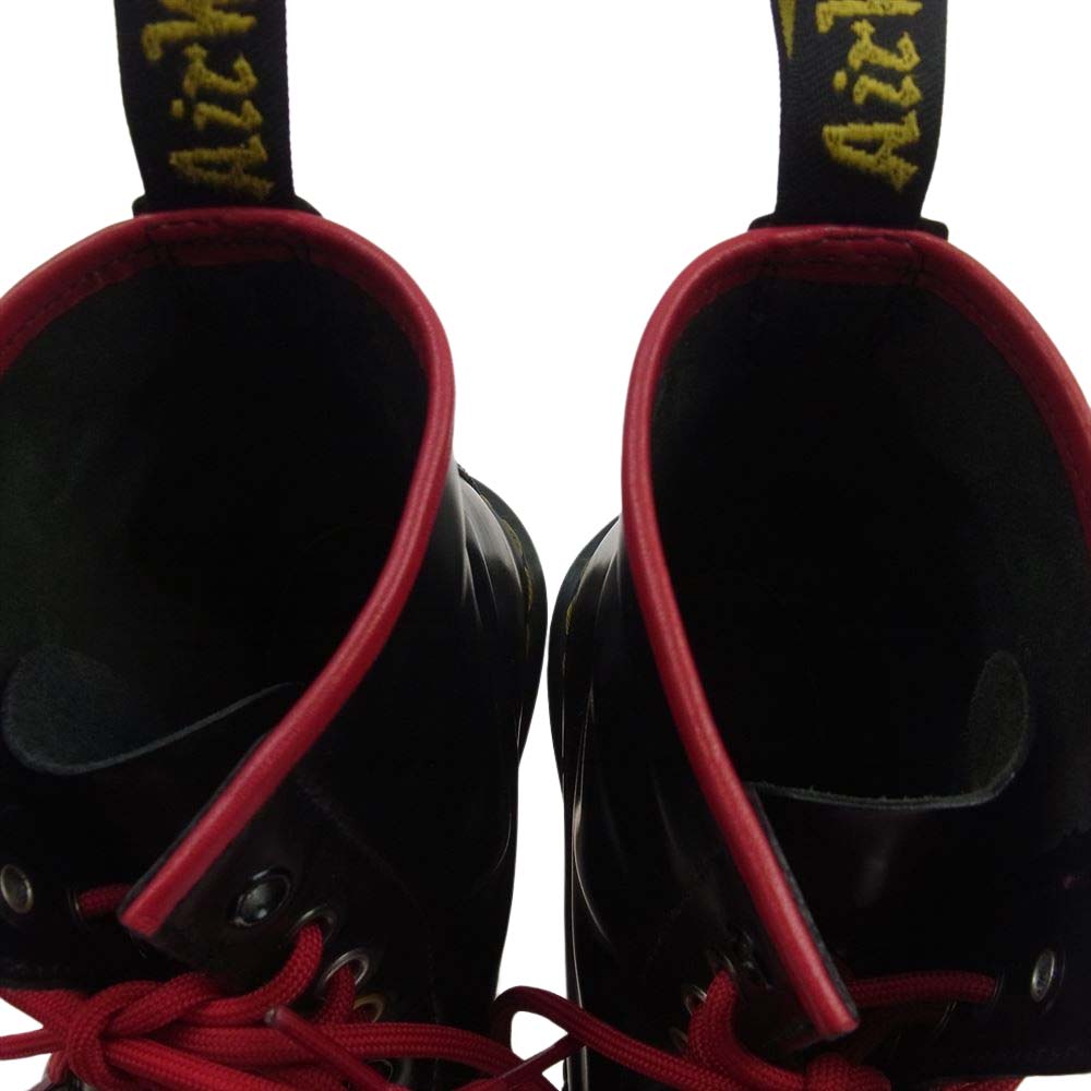 Dr.Martens ドクターマーチン 8ホール エイトホール レースアップ ブーツ ブラック系 UK9【中古】