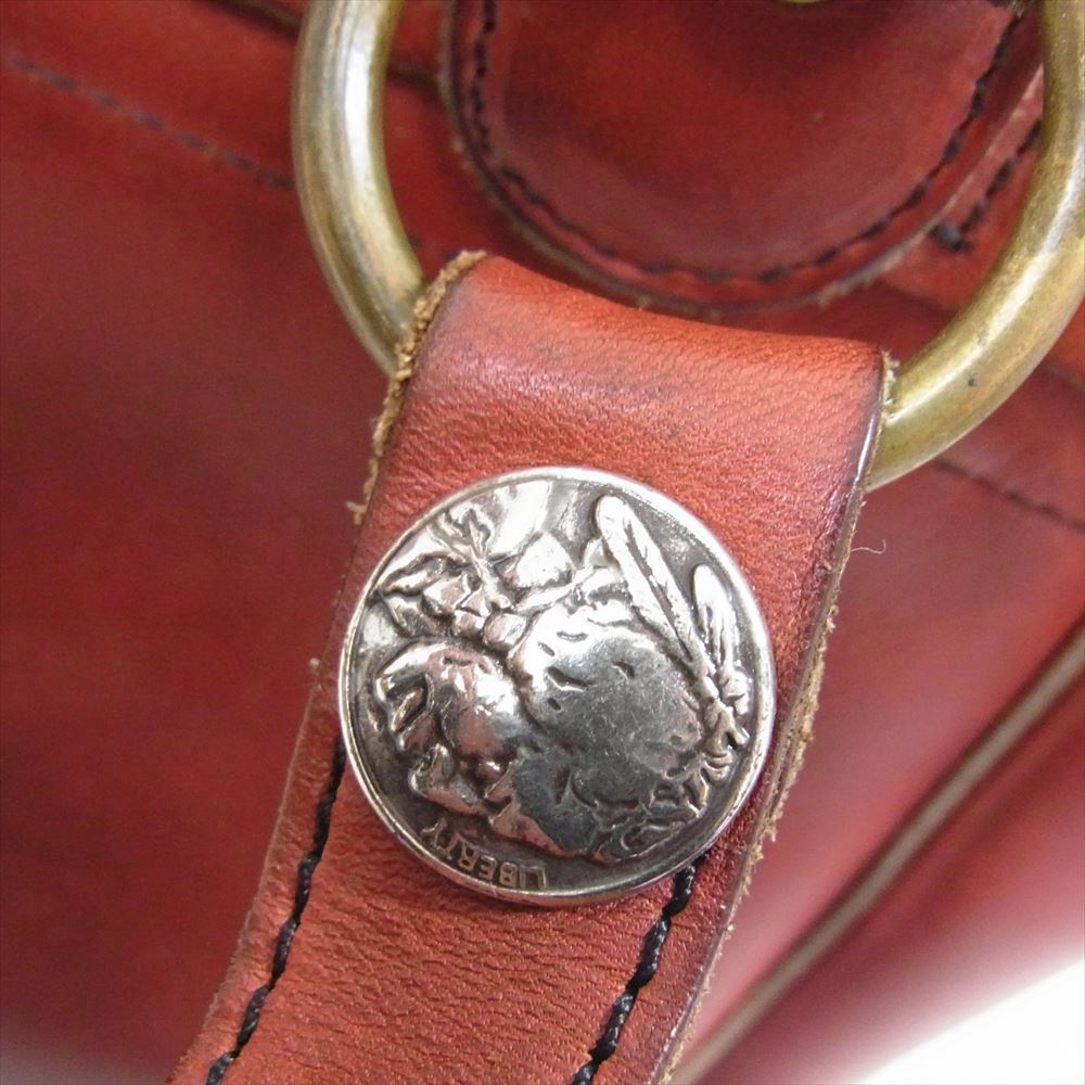 RED WING レッドウィング ポストマン メール レザー ショルダー バッグ ブラウン系【中古】