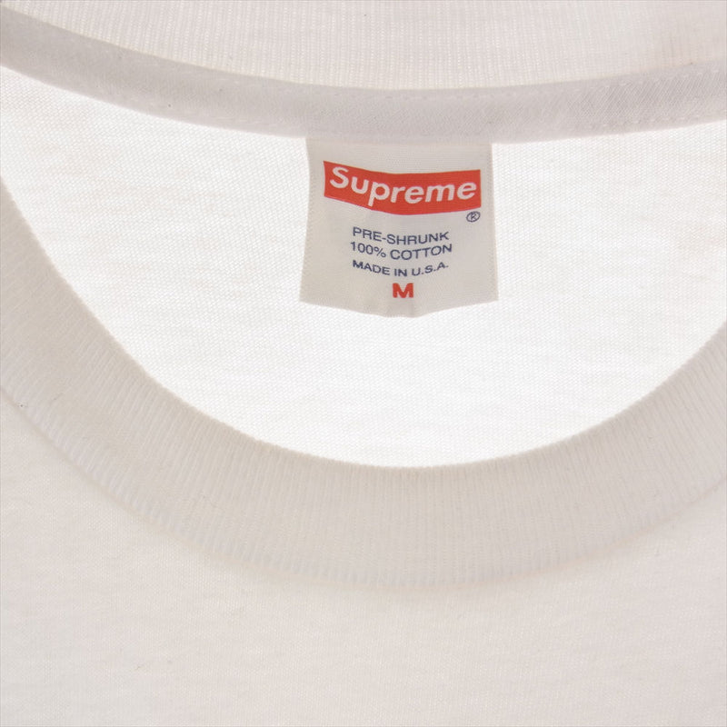 Supreme シュプリーム 21SS  Water Pistol Tee ウォーター ピストル T オフホワイト系 M【中古】