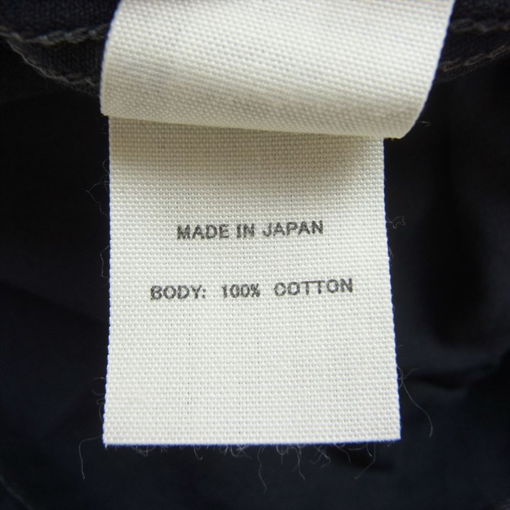 TOY'S McCOY トイズマッコイ TMS1805 HERRINGBONE WORK SHIRT ヘリンボーン ワーク 半袖 シャツ ネイビー系 16【新古品】【未使用】【中古】