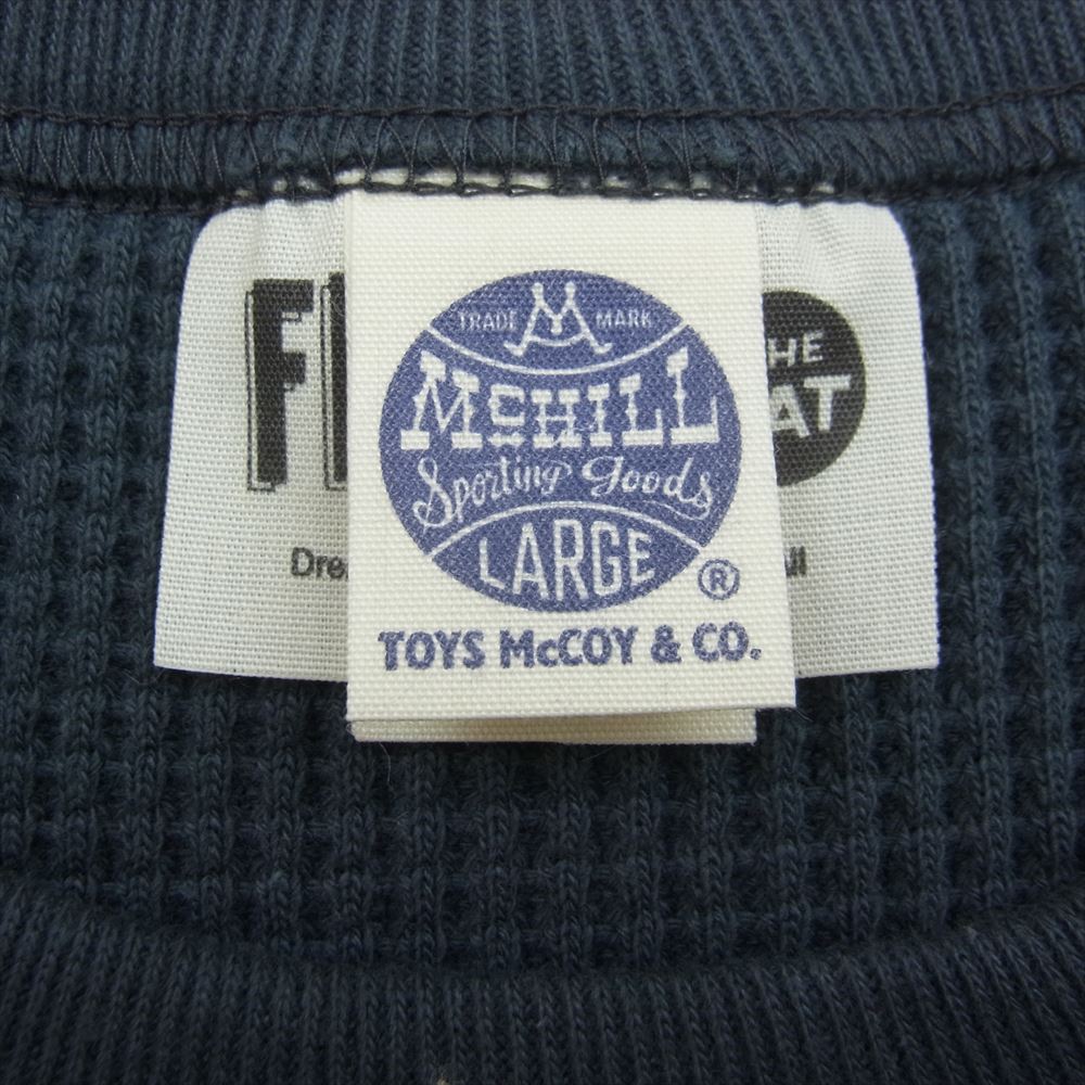 TOY'S McCOY トイズマッコイ TMC2250 BIG WAFFLE CREW NECK SHIRT FELIX THE CAT FLYING TRAINING ビッグワッフルクルーネックシャツ フィリックス・ザ・キャット FLYING TRAINING グリーン系 L【新古品】【未使用】【中古】