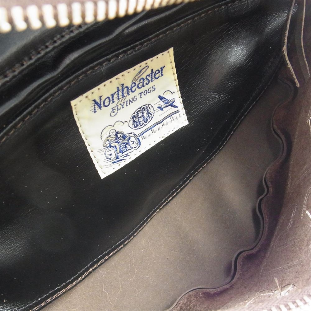 TOY'S McCOY トイズマッコイ TMA1613 DUAL BLADE BAG BECK ベック レザー デュアル ブレード ショルダー バッグ ブラック系 F【新古品】【未使用】【中古】