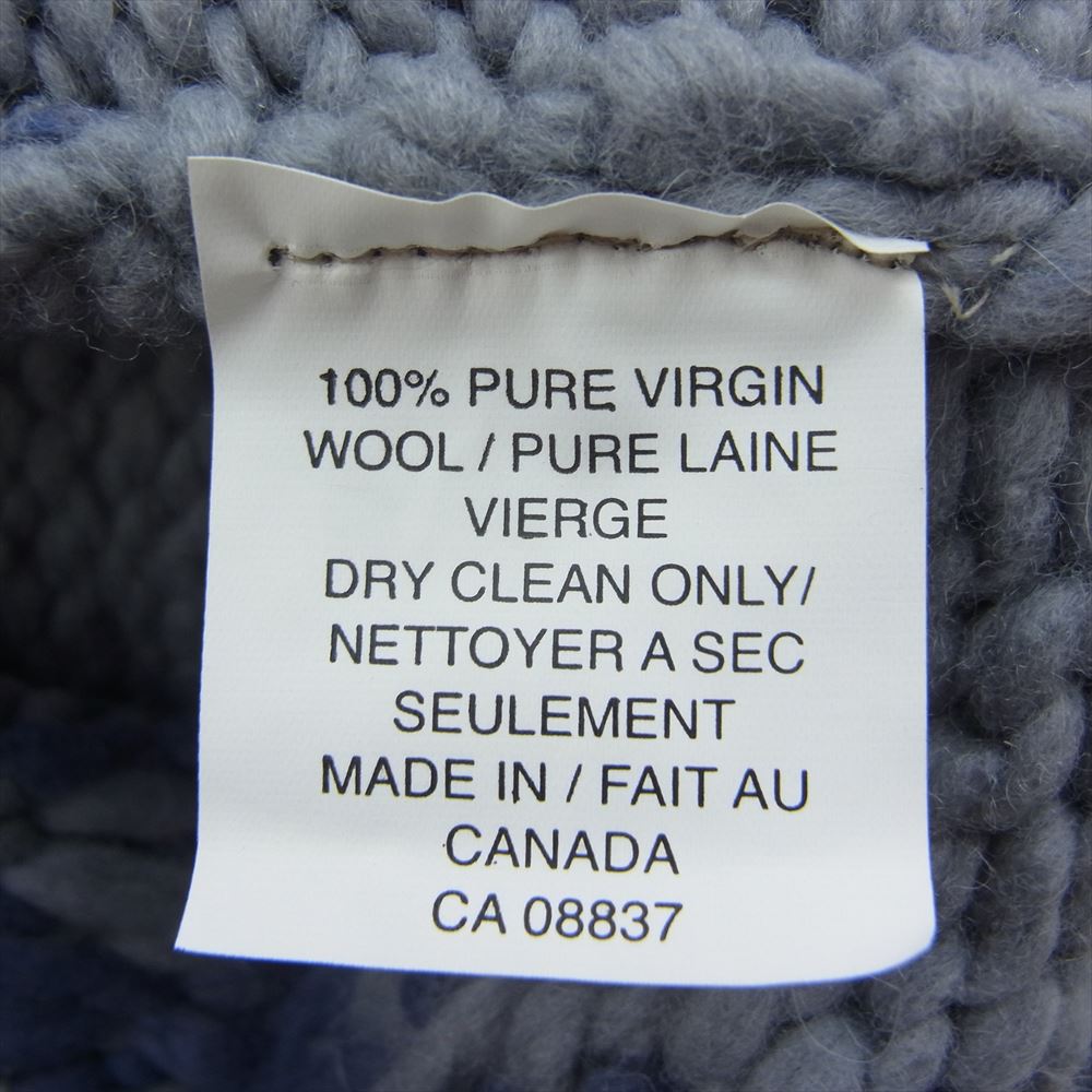 TOY'S McCOY トイズマッコイ TMK1201 × KANATA カナタ フェリックス カウチン ニット セーター ブルー系 38【新古品】【未使用】【中古】