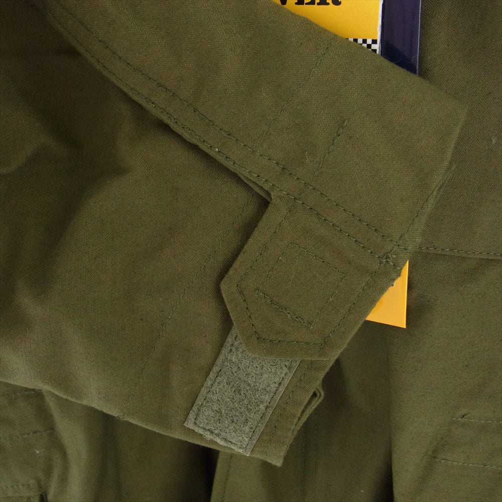 TOY'S McCOY トイズマッコイ TMJ2239 TAXI DRIVER M-65 COAT MANS タクシードライバー フィールド コート ミリタリー ジャケット オリーブグリーン系 XL【極上美品】【中古】