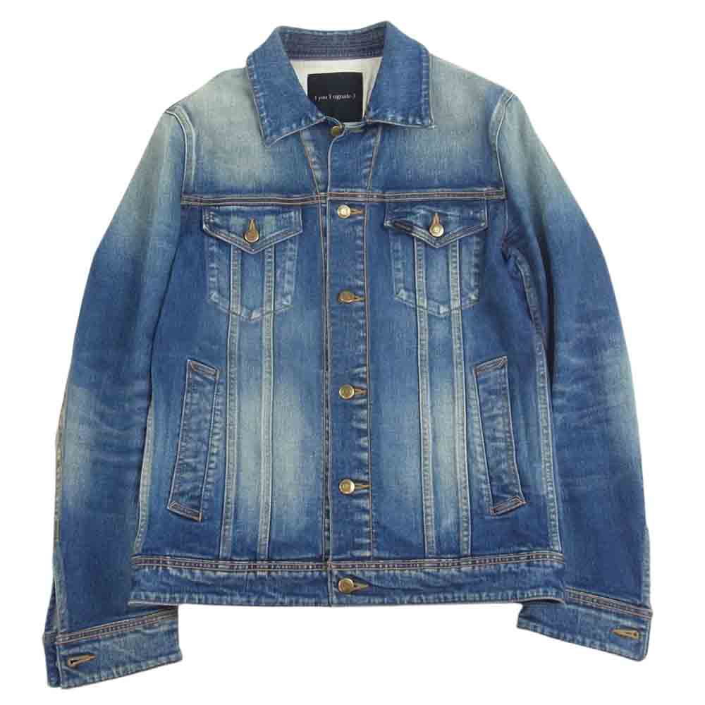 1piu1uguale3 ウノピュウノウグァーレトレ MRB185 CTU127 3rd PROGRESSIVE DENIM Gジャン サードタイプ デニムジャケット インディゴブルー系 5【中古】