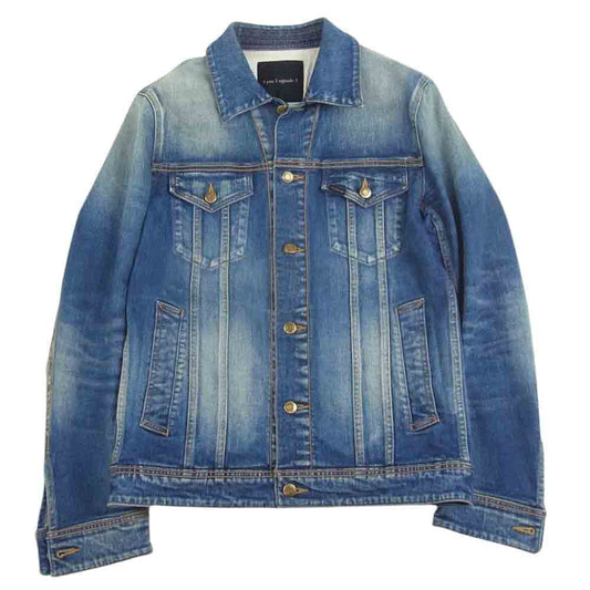 1piu1uguale3 ウノピュウノウグァーレトレ MRB185 CTU127 3rd PROGRESSIVE DENIM Gジャン サードタイプ デニムジャケット インディゴブルー系 5【中古】