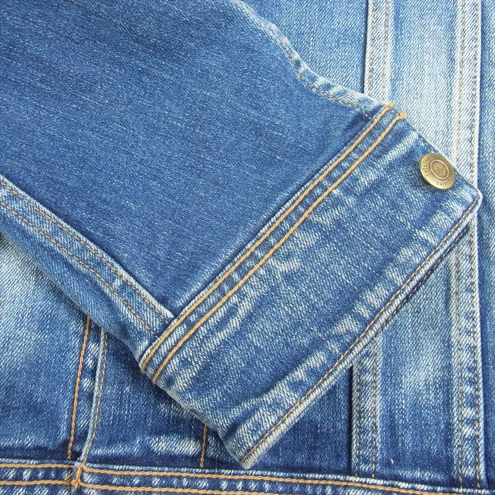 1piu1uguale3 ウノピュウノウグァーレトレ MRB185 CTU127 3rd PROGRESSIVE DENIM Gジャン サードタイプ デニムジャケット インディゴブルー系 5【中古】