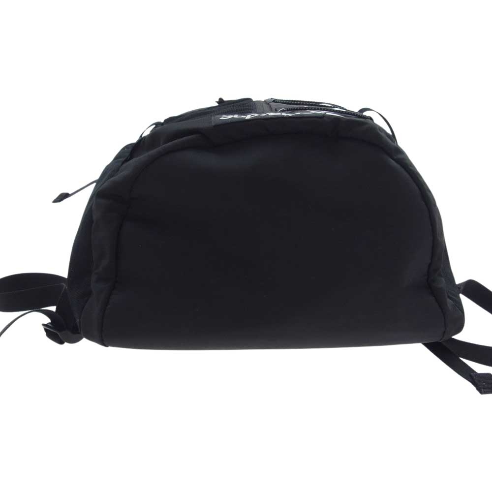 Supreme シュプリーム 17SS CORDURA RIPSTOP NYLON BACKPACK コーデュラ リップストップ ナイロン バックパック ロゴ リュック バッグ  ブラック系【中古】