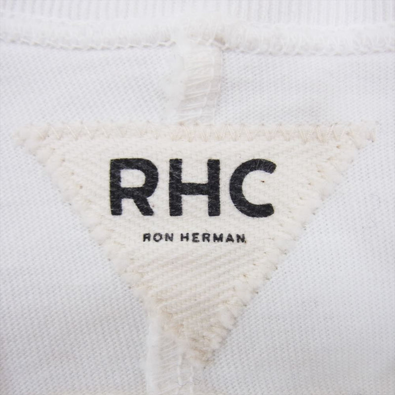 Ron Herman ロンハーマン RHC NORTHEASTERN 82 ナンバリング ベースボール Tシャツ ホワイト系 M【中古】