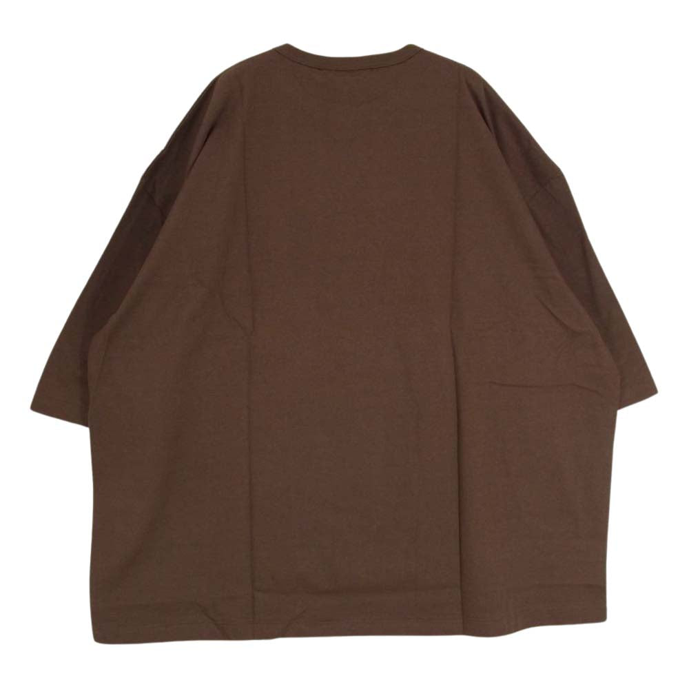 COOTIE クーティー CTE-19S358 Print S/S Tee プリント 半袖 Tシャツ ブラウン系 L【極上美品】【中古】