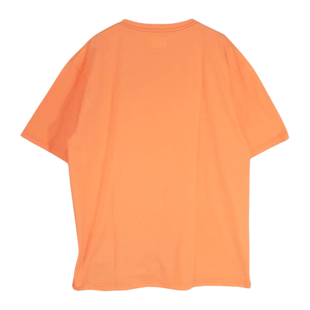 WACKO MARIA ワコマリア 19SS WAR INA BABYLON TEE プリント 半袖 Tシャツ オレンジ系 L【新古品】【未使用】【中古】
