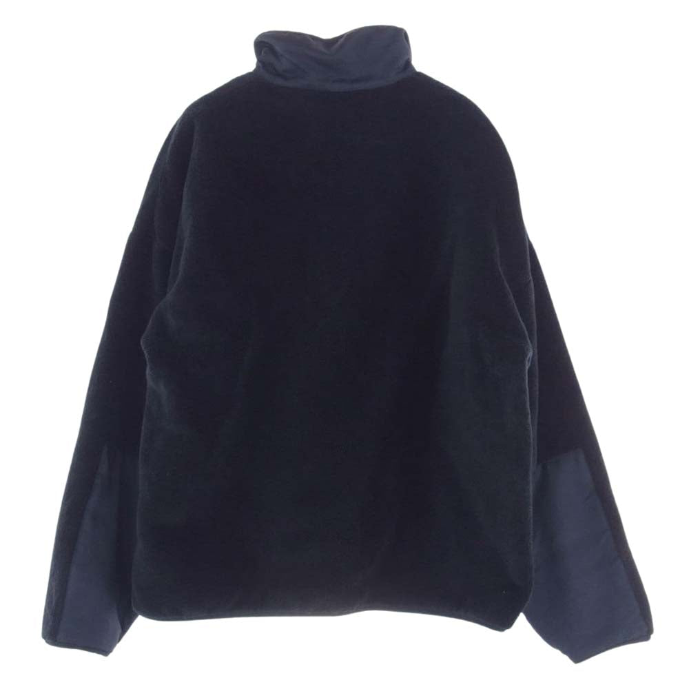 VISVIM ビズビム 22AW 0122205013010 BARLOW P.O. プルオーバー フリース ジャケット  ダークネイビー系 2【美品】【中古】