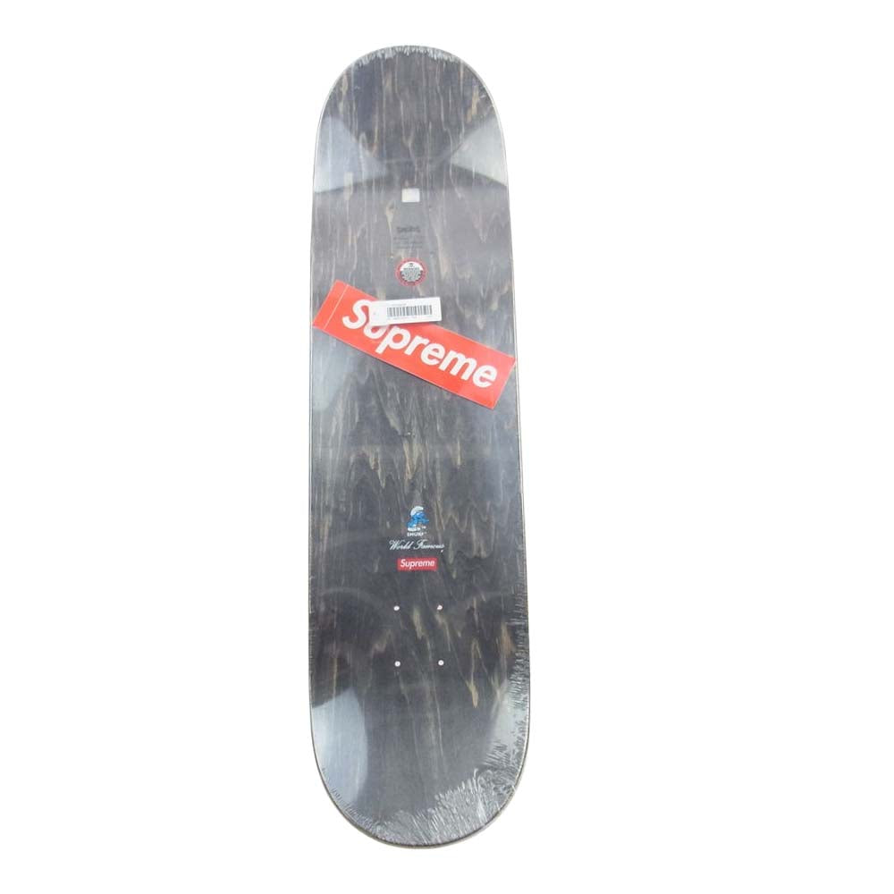 Supreme シュプリーム 20AW Smurfs Skateboard スマーフ スケートボード デッキ チャコール系 レッド系【極上美品】【中古】