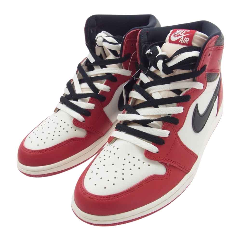 NIKE ナイキ DZ5485-612 AIR JORDAN 1 RETRO HIGH OG エアジョーダン 1 レトロ ハイ オリジナル シカゴ ロスト&ファウンド ハイカット スニーカー レッド系 29cm【新古品】【未使用】【中古】