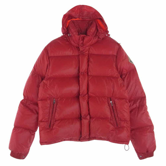 MONCLER モンクレール EVEREST エベレスト ロゴワッペン ダウン ジャケット レッド系 2【中古】
