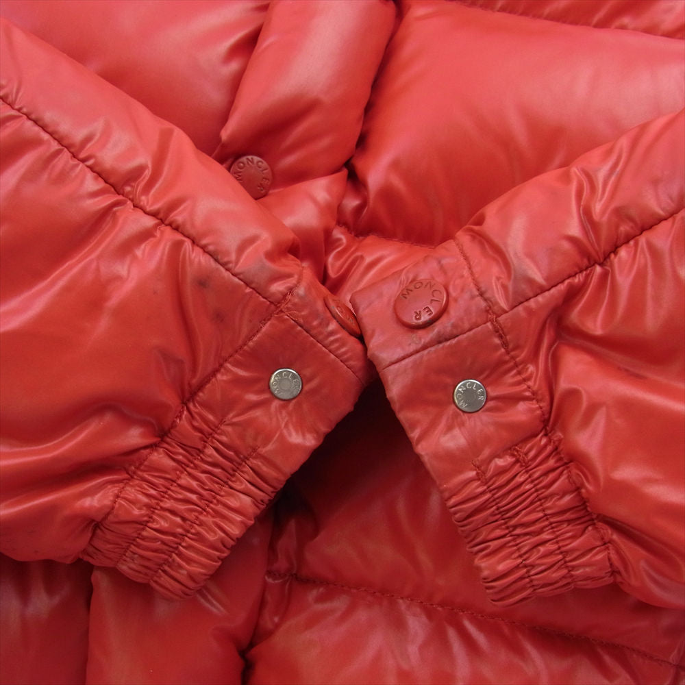 MONCLER モンクレール EVEREST エベレスト ロゴワッペン ダウン ジャケット レッド系 2【中古】