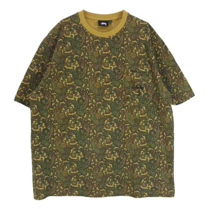 STUSSY × UNION PAISLEY POCKET CREWトップス - Tシャツ/カットソー(半袖/袖なし)