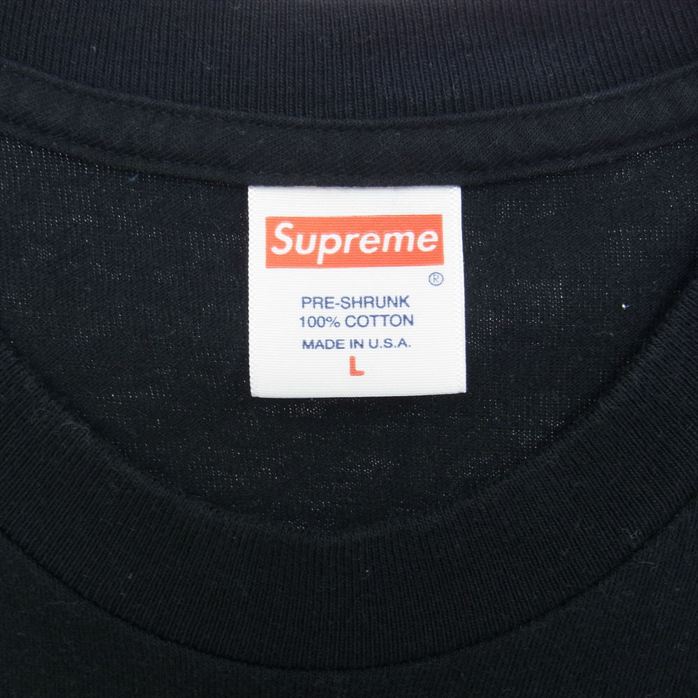 Supreme シュプリーム 20SS my bloody valentine バレンタイン プリント 半袖 Tシャツ ブラック系 L【中古】