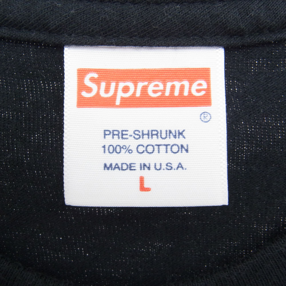 Supreme シュプリーム 20SS my bloody valentine バレンタイン プリント 半袖 Tシャツ ブラック系 L【中古】