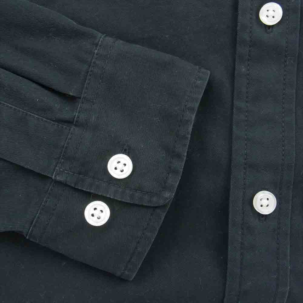 Supreme シュプリーム Small Box Shirt スモール ボックスロゴ ボタンダウン 長袖 シャツ ブラック系 L【中古】